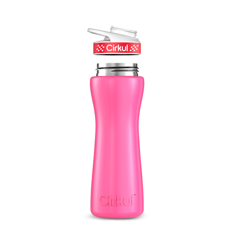 22oz. Stainless Steel Bottle & Comfort Grip Lid R7MK