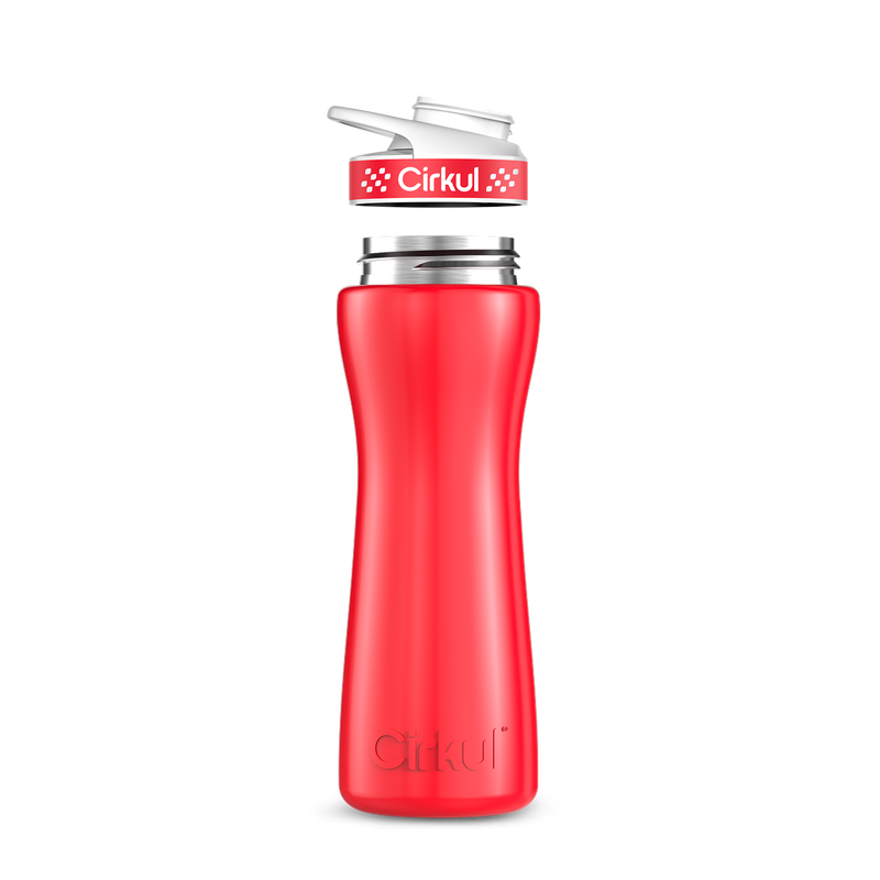 22oz. Stainless Steel Bottle & Comfort Grip Lid R7MK