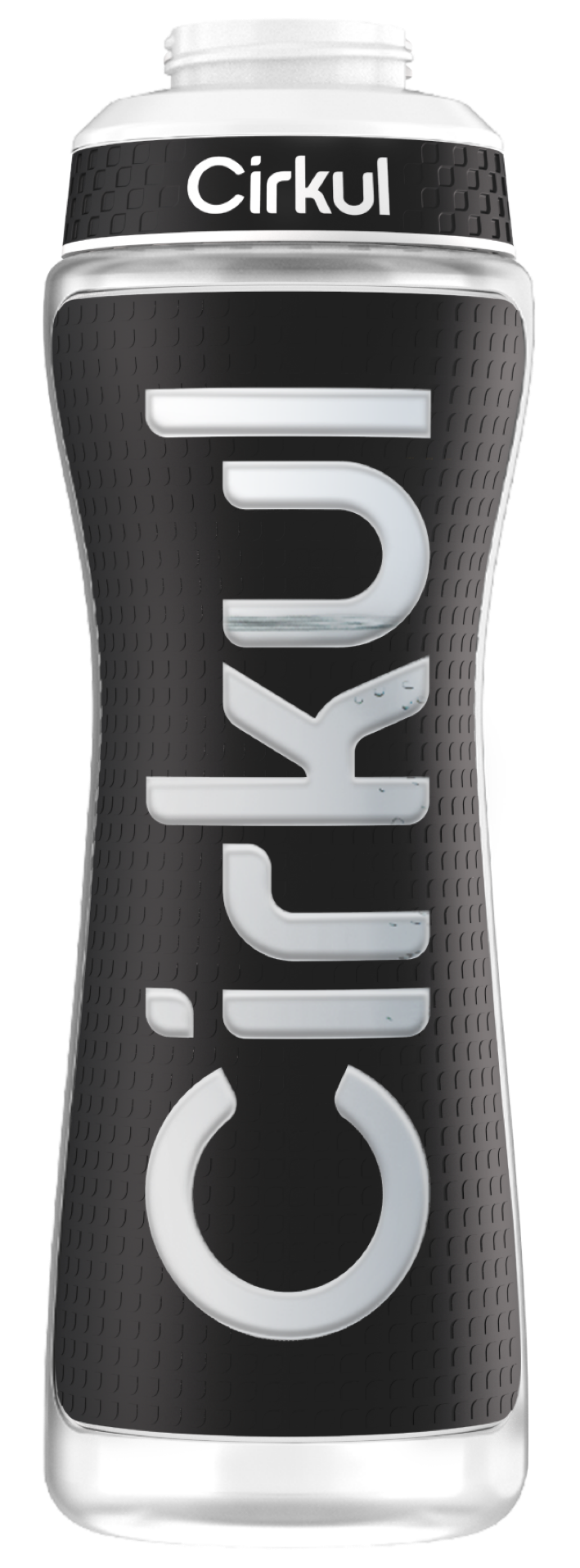 22oz. Grip Squeeze Plastic Bottle & Sport Lid QIWL