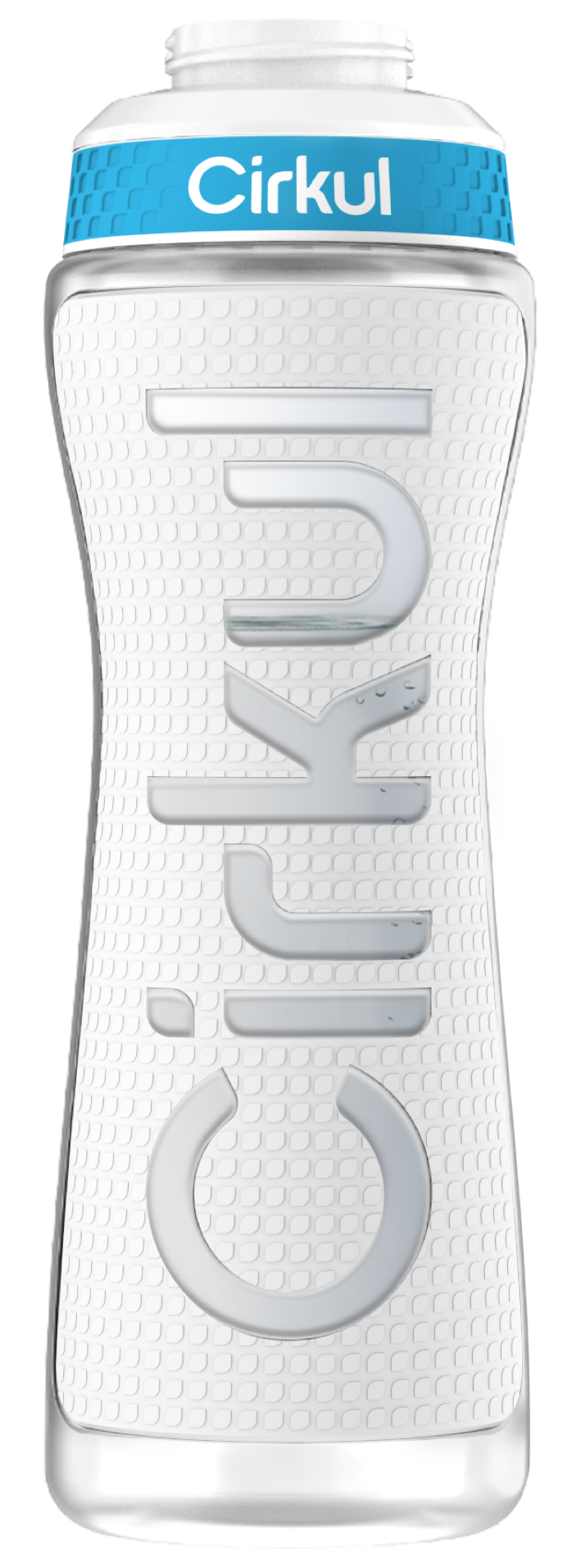22oz. Grip Squeeze Plastic Bottle & Sport Lid QIWL