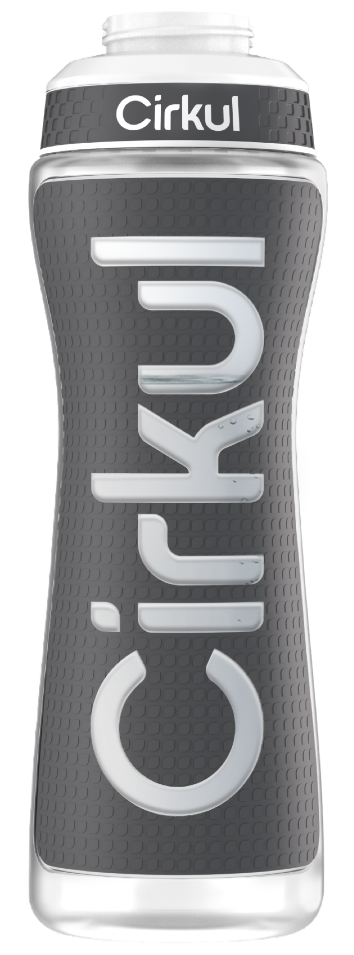 22oz. Grip Squeeze Plastic Bottle & Sport Lid QIWL