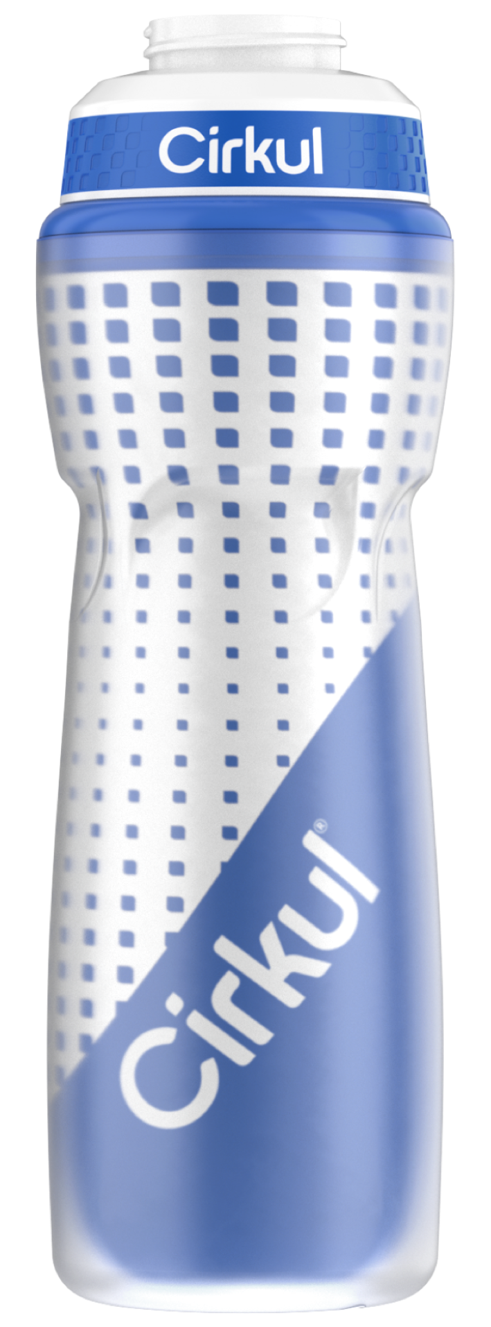 22oz. Insulated Squeeze Plastic Bottle & Sport Lid KV8U