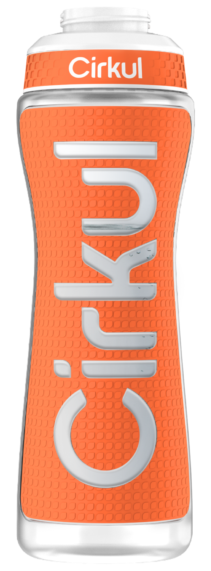 22oz. Grip Squeeze Plastic Bottle & Sport Lid QIWL