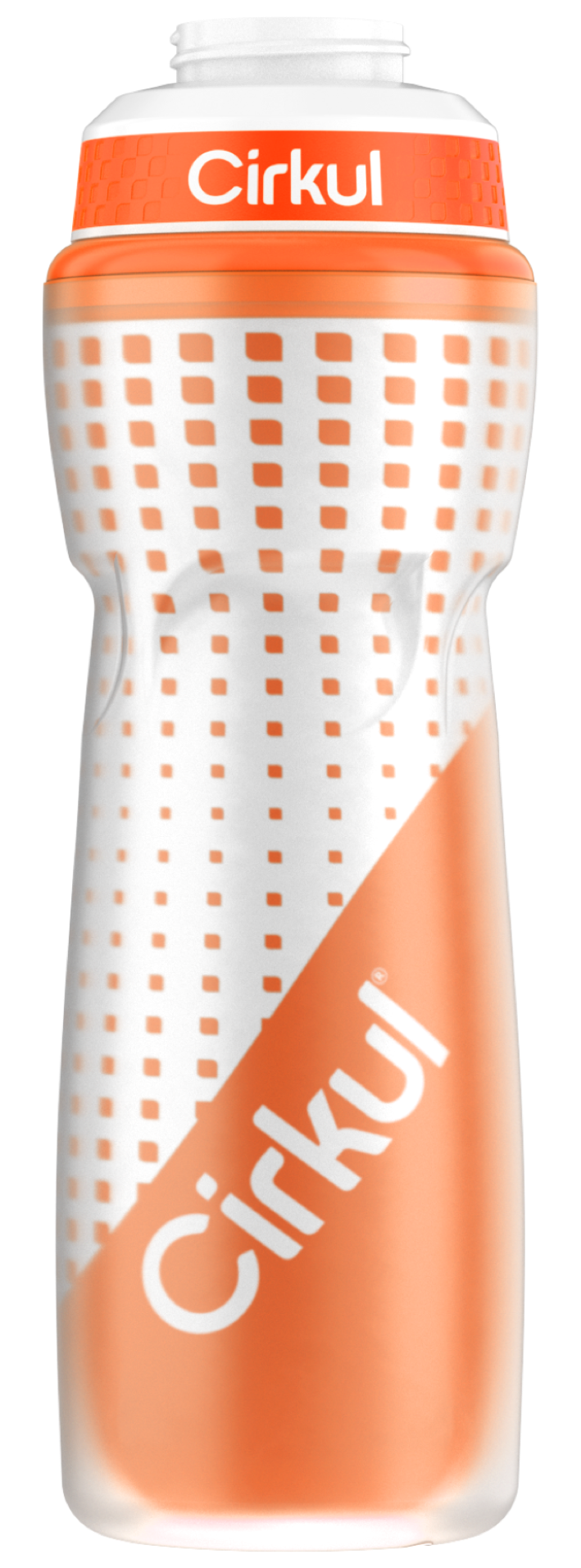 22oz. Insulated Squeeze Plastic Bottle & Sport Lid KV8U