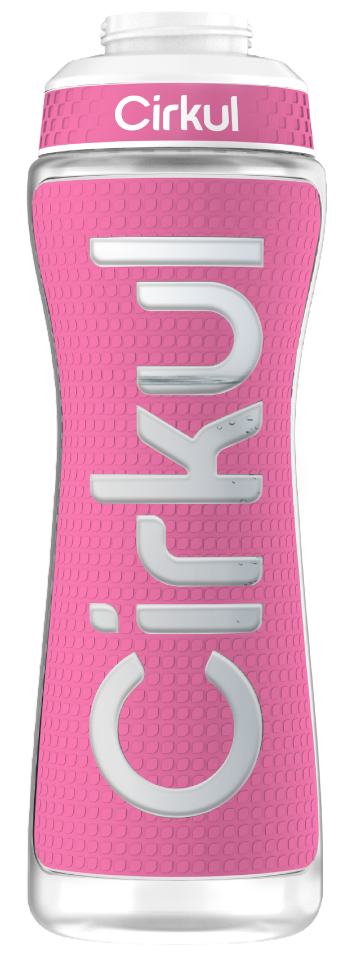 22oz. Grip Squeeze Plastic Bottle & Sport Lid QIWL