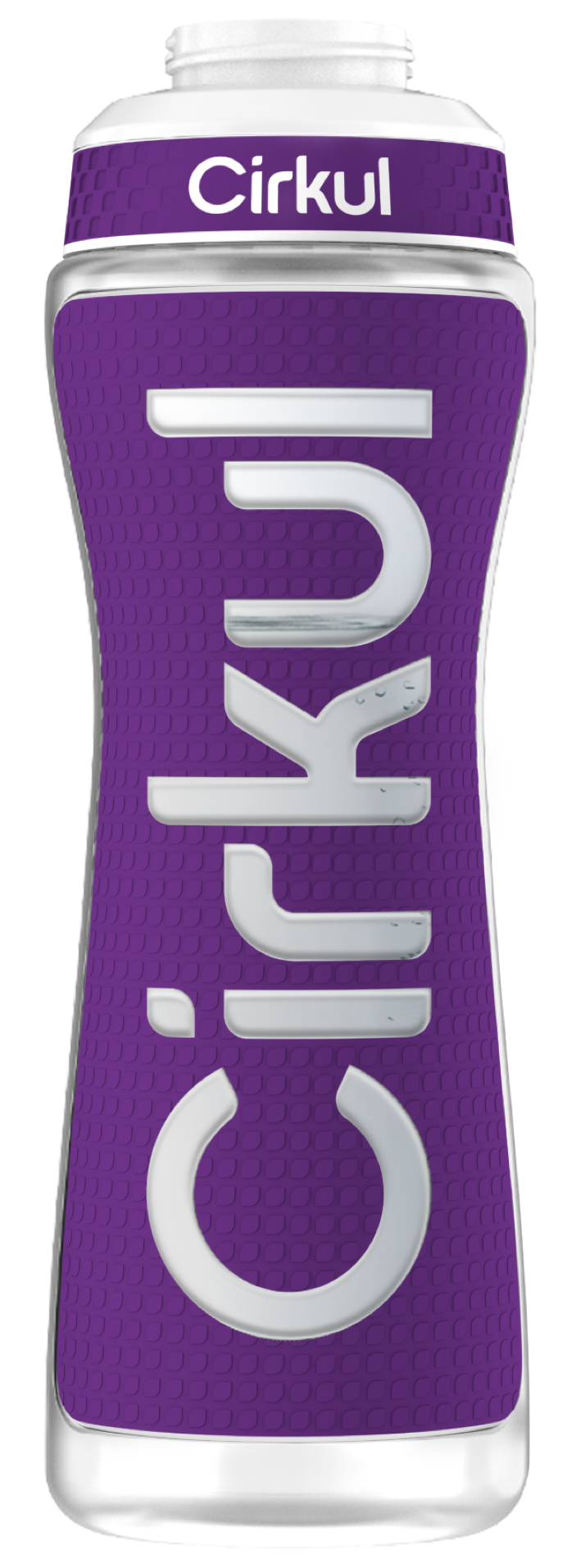22oz. Grip Squeeze Plastic Bottle & Sport Lid QIWL