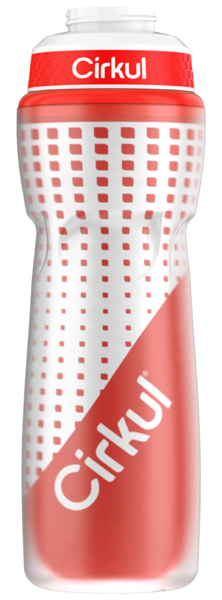22oz. Insulated Squeeze Plastic Bottle & Sport Lid KV8U