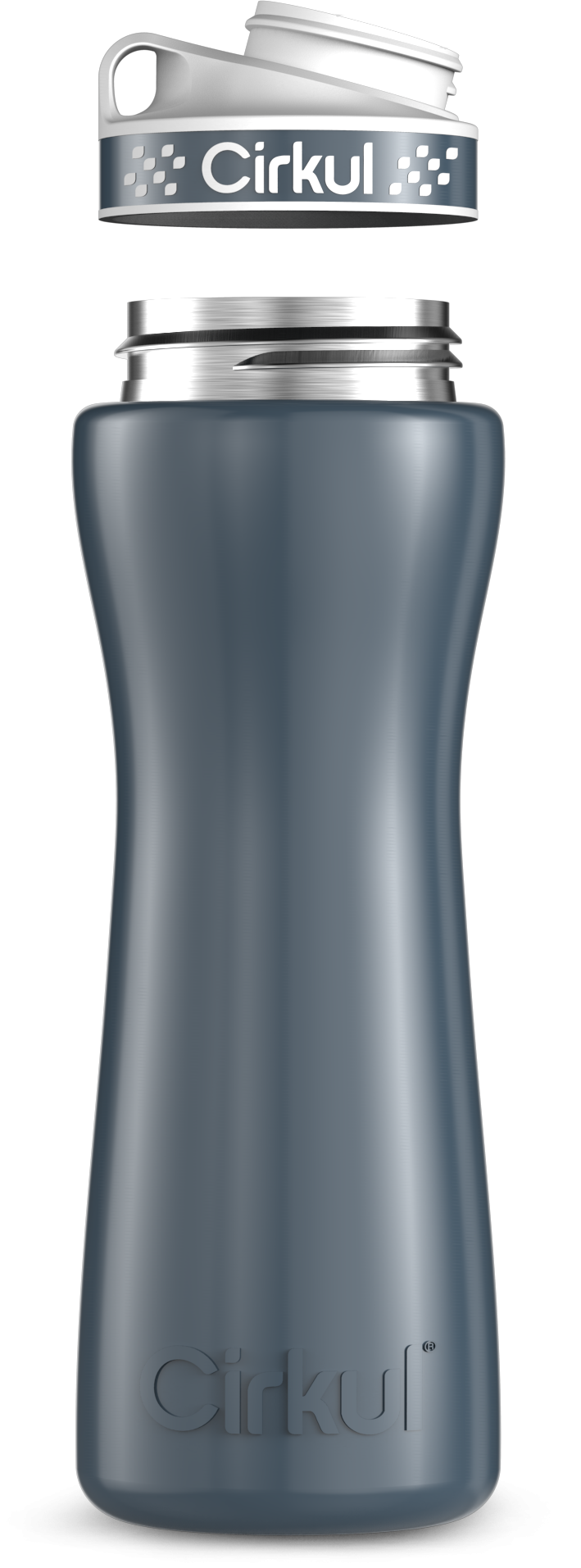Custom 22oz. Stainless Steel Bottle & Comfort Grip Lid 90I6