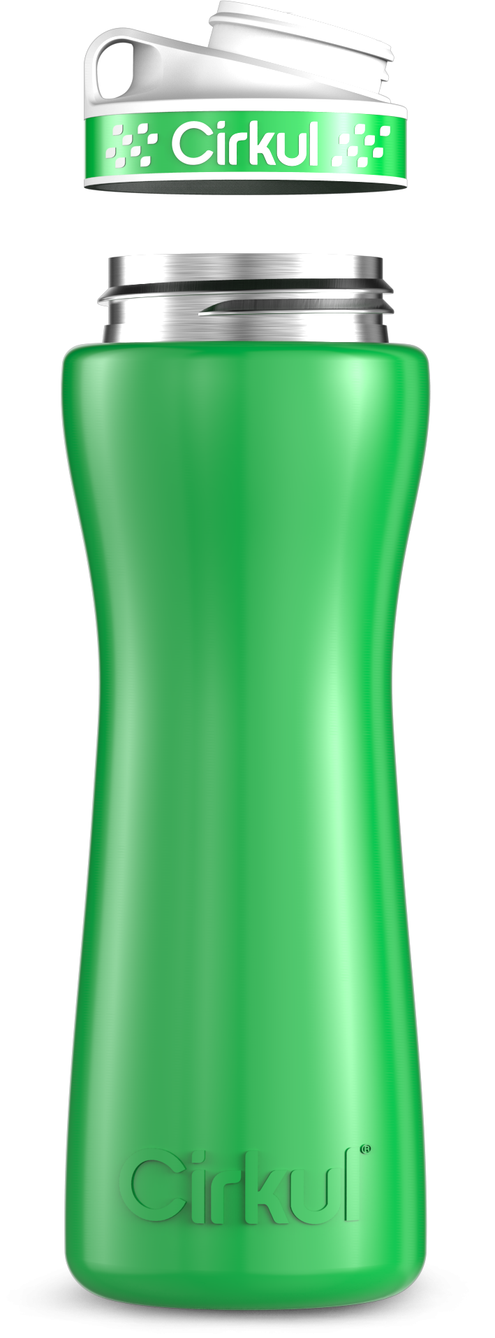 Custom 22oz. Stainless Steel Bottle & Comfort Grip Lid 90I6
