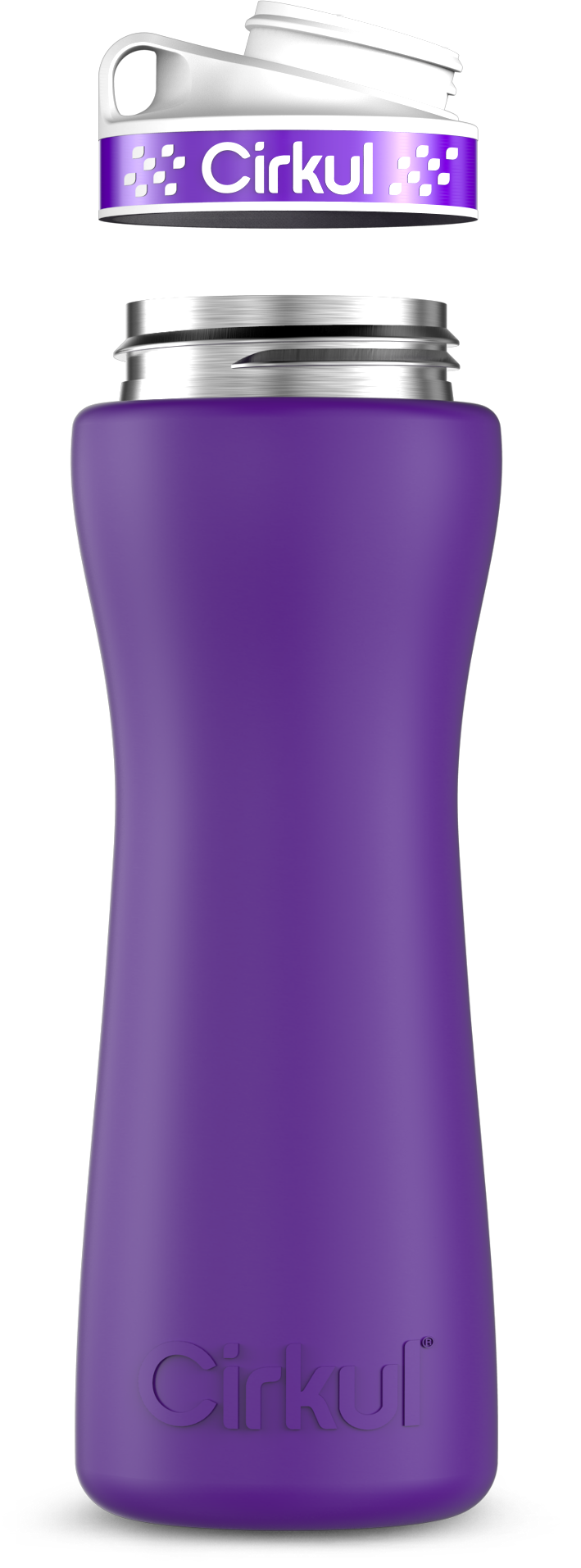 Custom 22oz. Stainless Steel Bottle & Comfort Grip Lid 90I6
