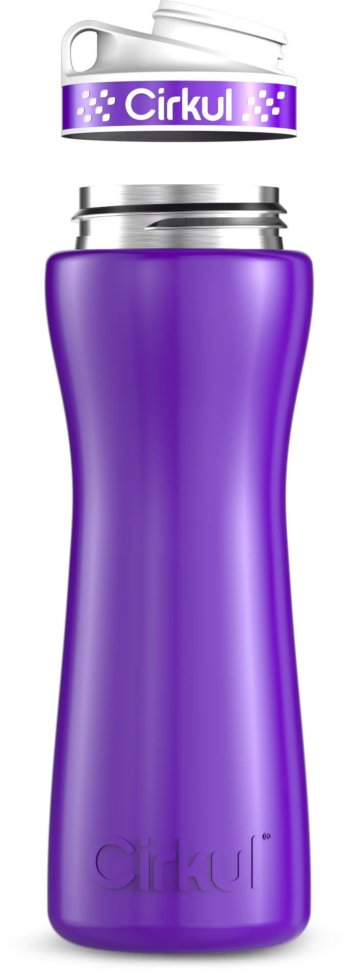 Custom 22oz. Stainless Steel Bottle & Comfort Grip Lid 90I6