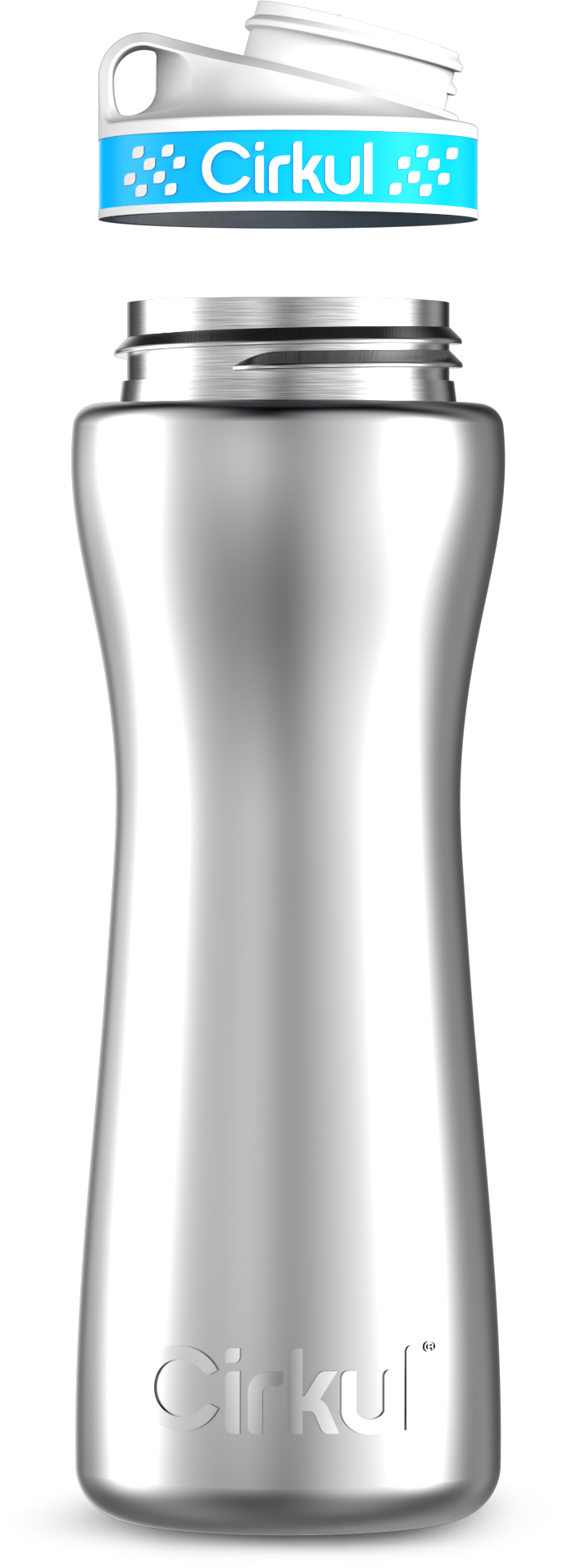 Custom 22oz. Stainless Steel Bottle & Comfort Grip Lid 90I6