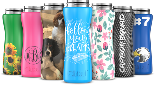 Custom 22oz. Stainless Steel Bottle & Comfort Grip Lid 90I6